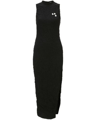 JW Anderson ノースリーブ キーボード ドレス - ブラック