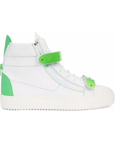 Giuseppe Zanotti Coby High-top Sneakers - Green
