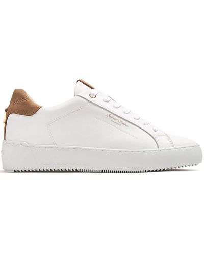 Android Homme Zuma Leather Sneakers - White