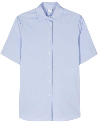 Aspesi Hemd mit Schleifenverschluss - Blau
