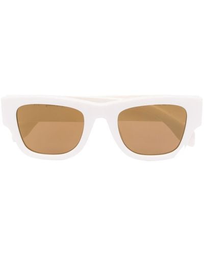 Palm Angels Volcan Square-frame Sunglasses - Wit
