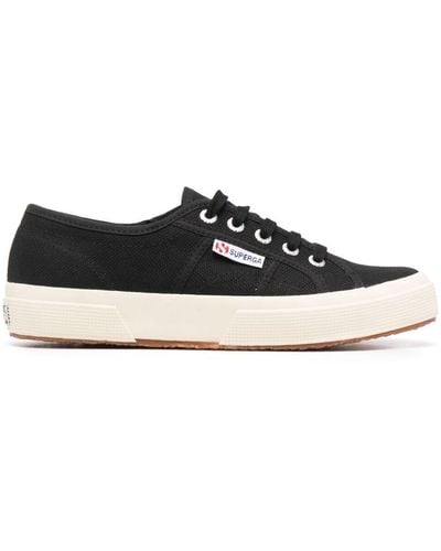 Superga Lace-up Low-top Sneakers - Black