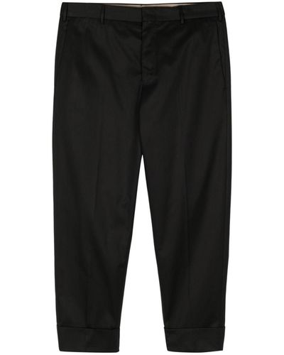 PT Torino Edge Cotton Chino Trousers - Black