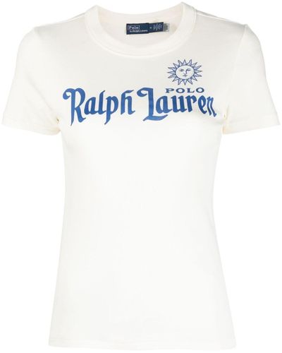 Polo Ralph Lauren Logo-print Cotton T-shirt - White