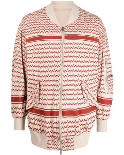Undercover Sweater Met Print - Roze