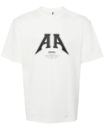 Adererror Logo-print Stretch-cotton T-shirt - White