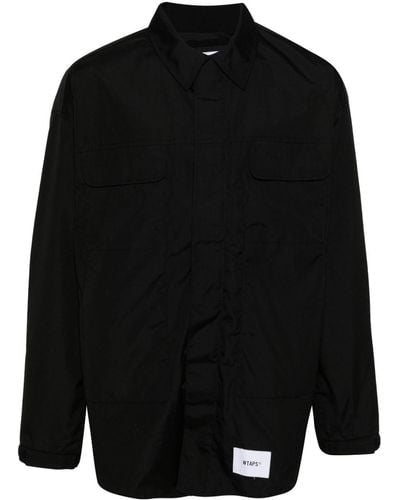 WTAPS Vert Drop-shoulder Shirt Jacket - Black