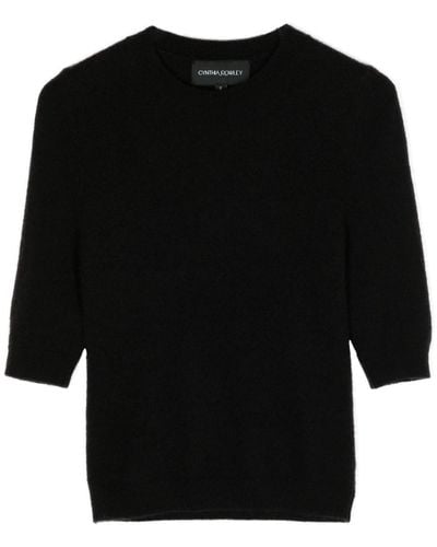 Cynthia Rowley Sydney Cashmere-blend Sweater - Black