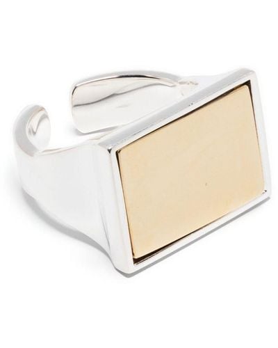 Isabel Marant To Dance Gold-plated Ring - White