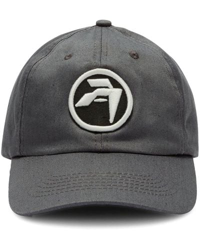 Ambush Amblem-patch Cotton Baseball Cap - Grey