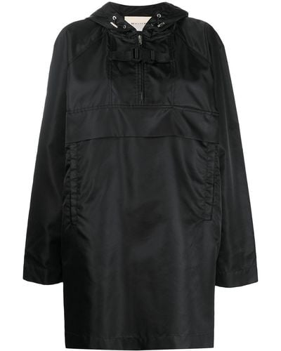 1017 ALYX 9SM Boxy Fit Hooded Coat - Black