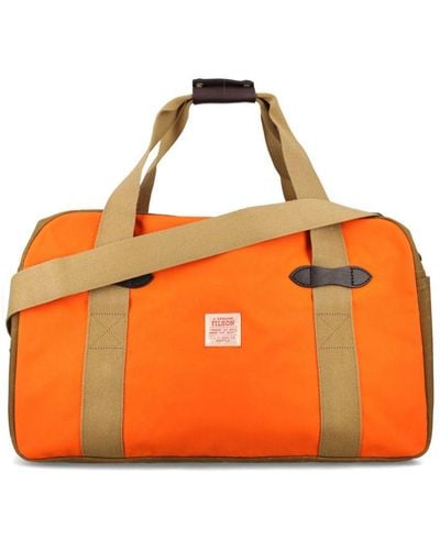 Filson Tin Canvas Duffle Bag - Orange