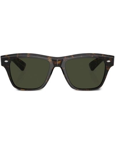 Oliver Peoples Oliver Sixties Square-frame Sunglasses - Green