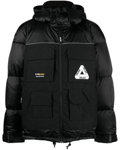 Junya Watanabe X Palace Hooded Puffer Jacket - Black