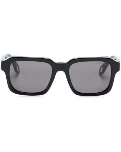 Giorgio Armani Rectangle-frame Sunglasses - Grey