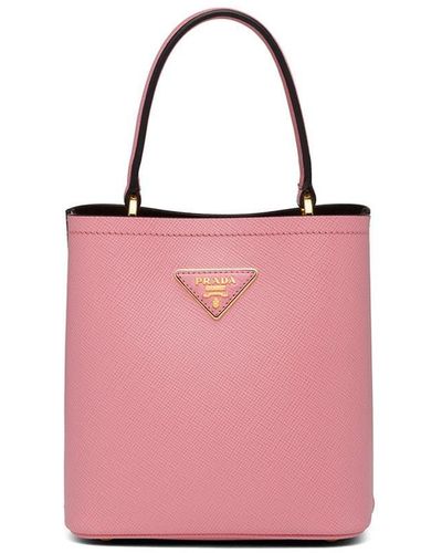 Prada Kleiner 'Panier' Handtasche - Pink