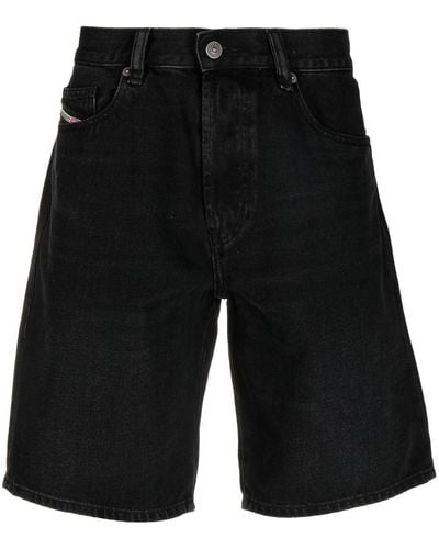 DIESEL Klassische Jeans-Shorts - Schwarz