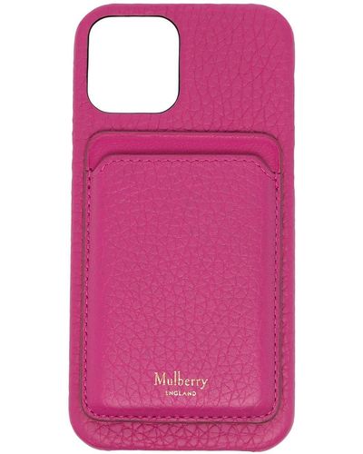 Mulberry マグネティックウォレット Iphone 12 ケース - ピンク