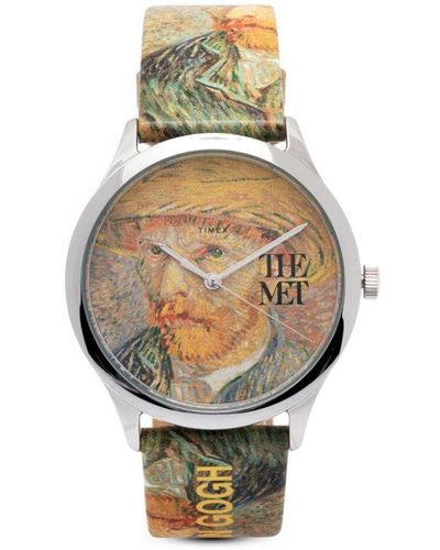 Timex X The MET montre Van Gogh 40 mm - Blanc
