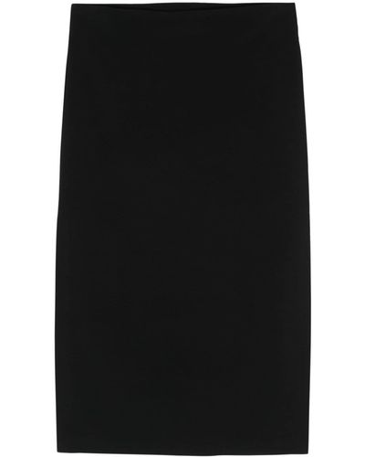 Sportmax High Low-hem Skirt - Black