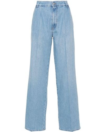 Miu Miu Klassische Tapered-Jeans - Blau