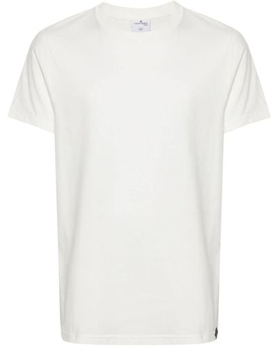 Courreges Crew-neck Cotton T-shirt - White
