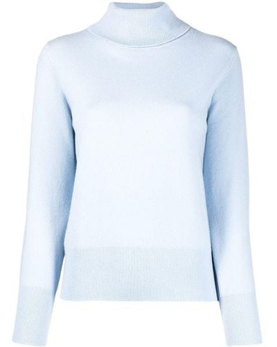 N.Peal Cashmere Cashmere Roll-neck Sweater - Blue