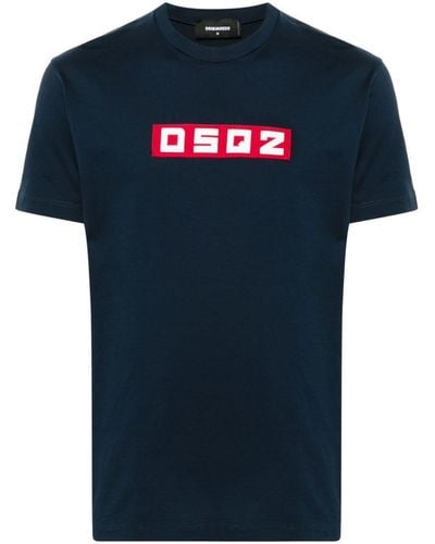 DSquared² Cool Fit cotton T-shirt - Blau
