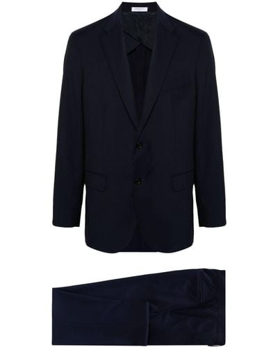 Boglioli Two Buttons Suit Clothing - Blue