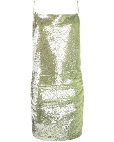 Dorothee Schumacher Sequinned Minidress - Green