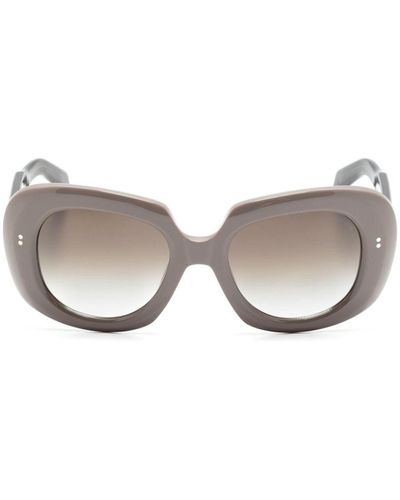 Cutler and Gross 9383 Round-frame Sunglasses - Grey
