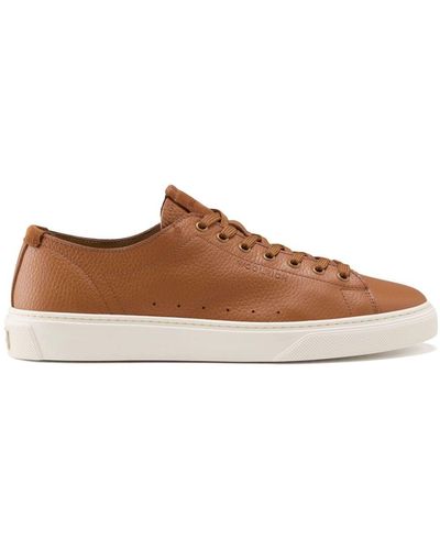 Woolrich Cloud Court Leather Sneakers - Brown