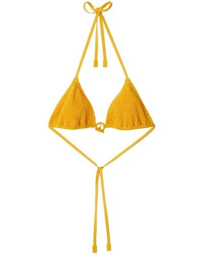 Burberry Top de bikini con cadena - Metálico