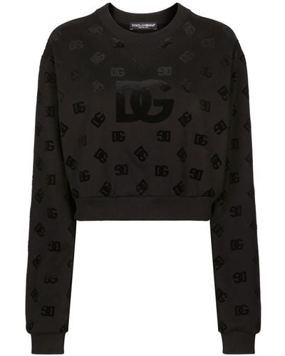 Dolce & Gabbana Crewneck Sweatshirt - Black