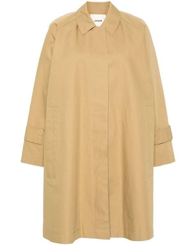 Aeron Cerne Structured Trench Coat - Natural