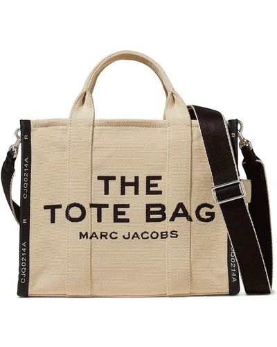 Marc Jacobs The Jacquard Tote Medium Shopper - Naturel