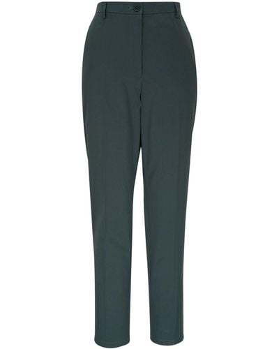 Akris Punto High-waisted Tailored Trousers - Green