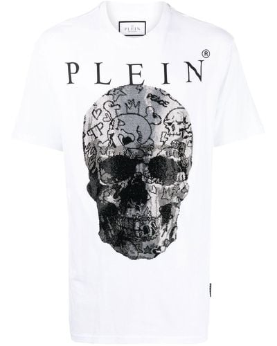 Philipp Plein T-shirt con stampa - Bianco