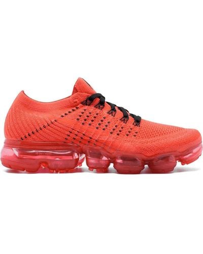 Nike X Clot Air Vapormax Flyknit Sneakers - Red