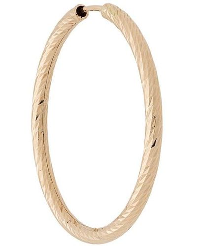 Maria Black 14kt yellow gold Liv 65mm hoop earring