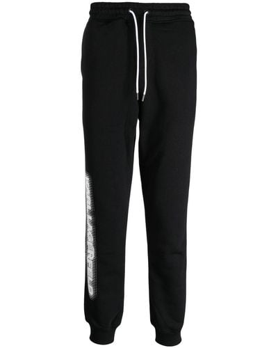 Karl Lagerfeld Pantalones de chándal con logo estampado - Negro
