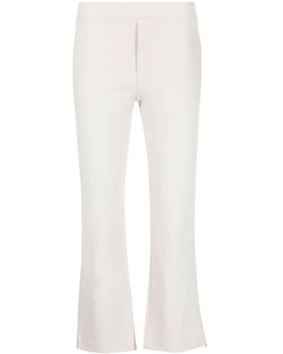 Herno Pull-on Cropped Trousers - White