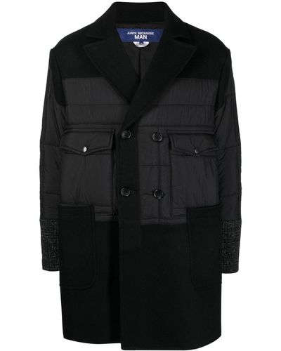 Junya Watanabe Piumino con inserti a contrasto - Nero