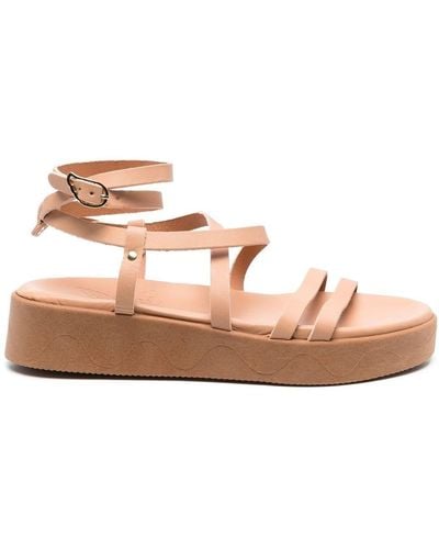 Ancient Greek Sandals Aristea Buckle-fastened Sandals - Pink