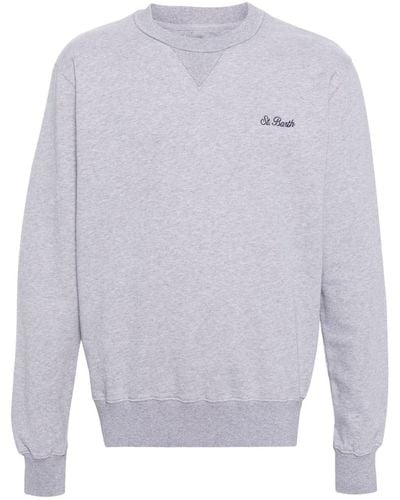 Mc2 Saint Barth Cooper Cotton Sweatshirt - Gray