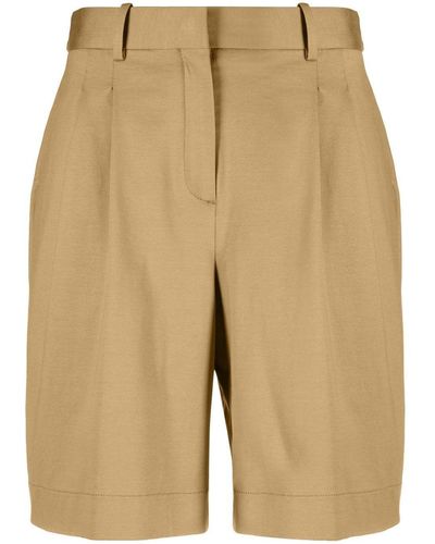 Circolo 1901 Pantalones cortos de vestir plisados - Neutro