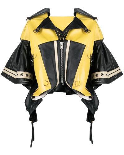 Junya Watanabe X Comme De Garçon Asymmetric Panelled Jacket - Black