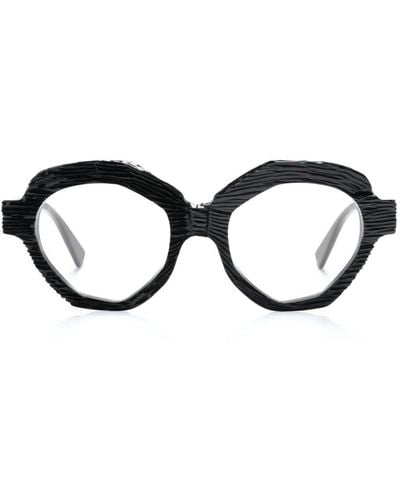 Kuboraum K29 oversize-frame glasses - Negro