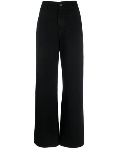 3x1 Flip Low-rise Wide-leg Jeans - Black