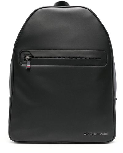 Tommy Hilfiger Small Modern Dome Backpack - Black